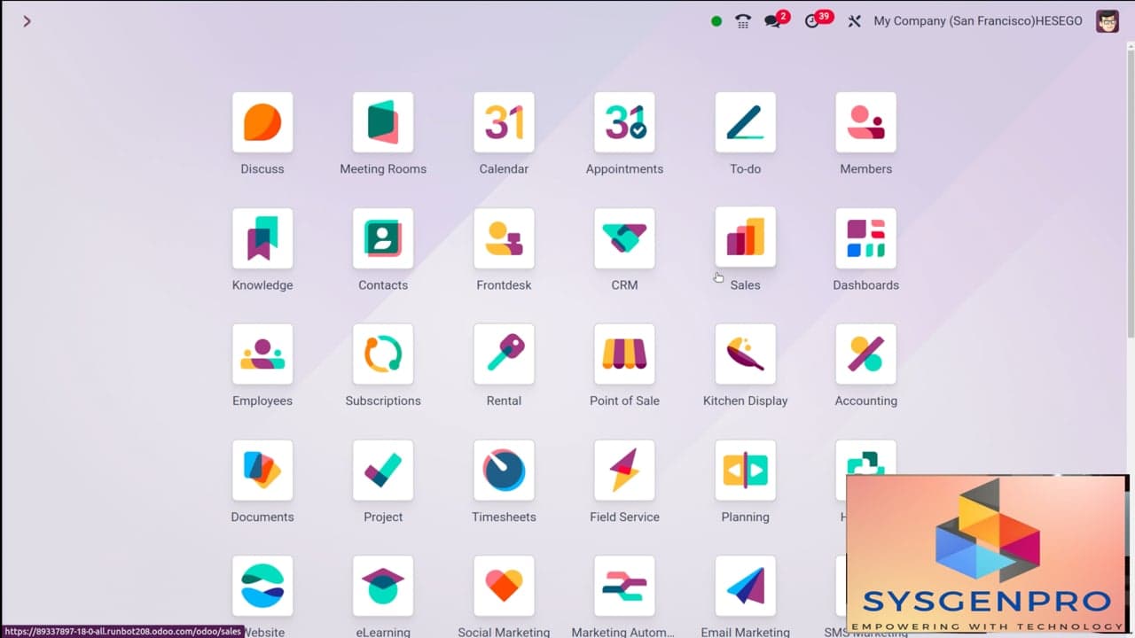 Sysgenpro Whitelabel ERP Overview — video thumbnail