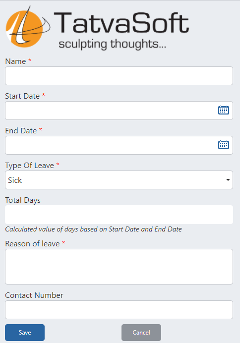 sysgenpro Form